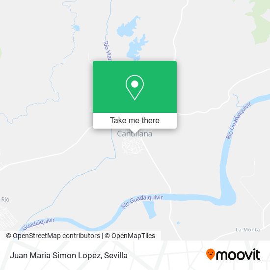 Juan Maria Simon Lopez map