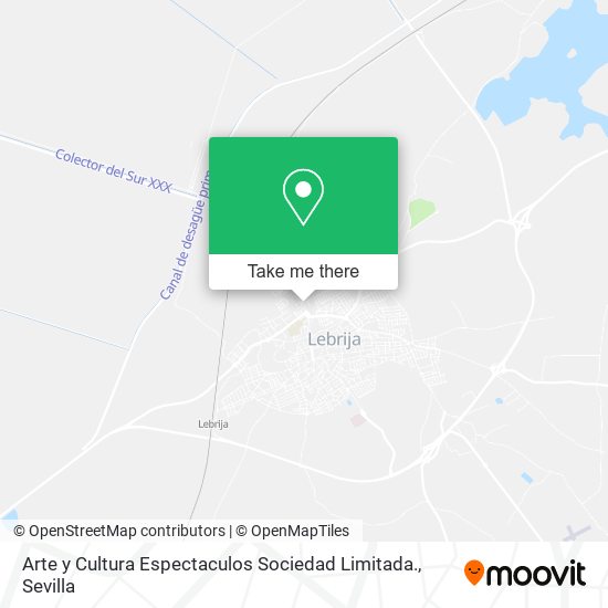 Arte y Cultura Espectaculos Sociedad Limitada. map