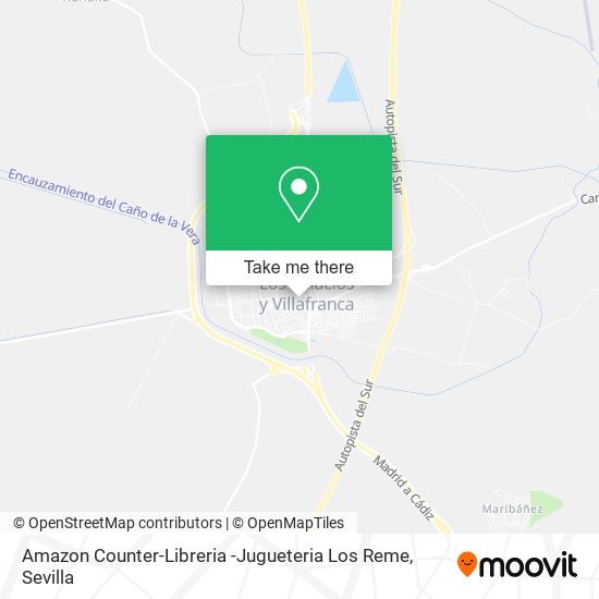 Amazon Counter-Libreria -Jugueteria Los Reme map