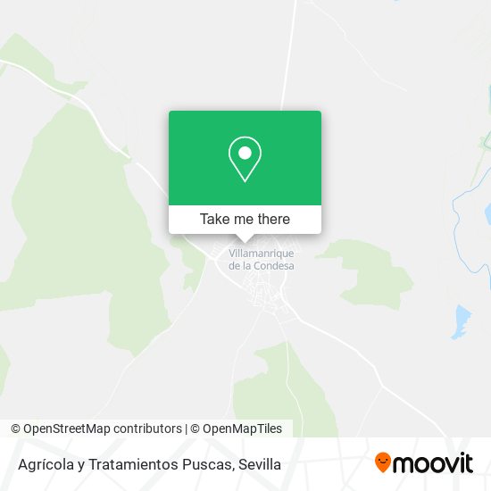 Agrícola y Tratamientos Puscas map