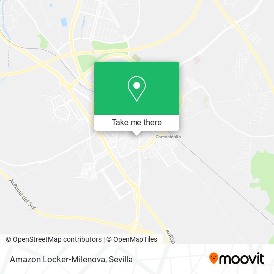 mapa Amazon Locker-Milenova