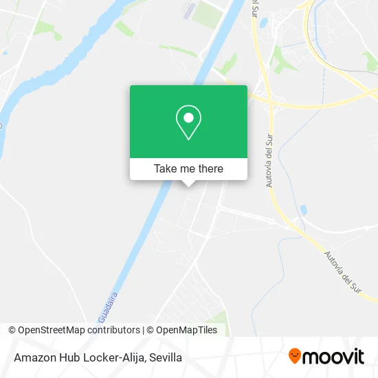 Amazon Hub Locker-Alija map