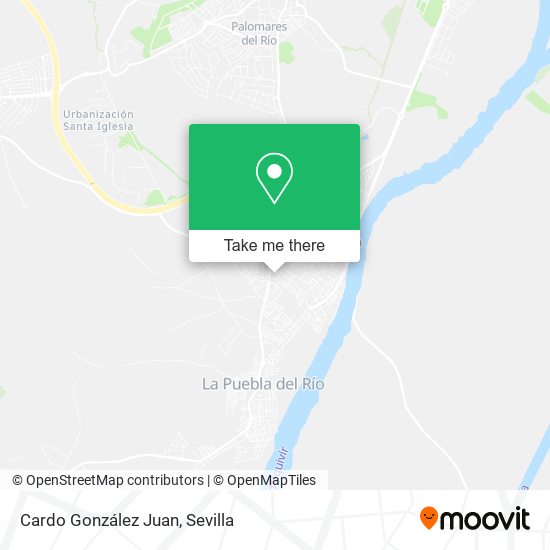 Cardo González Juan map