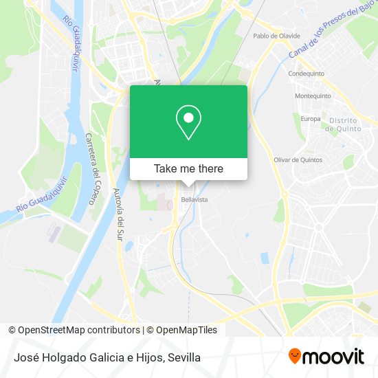 José Holgado Galicia e Hijos map