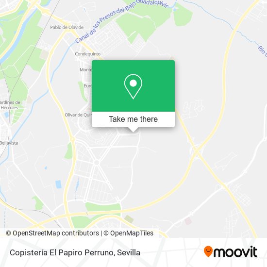Copistería El Papiro Perruno map