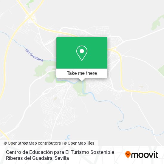 Centro de Educación para El Turismo Sostenible Riberas del Guadaíra map