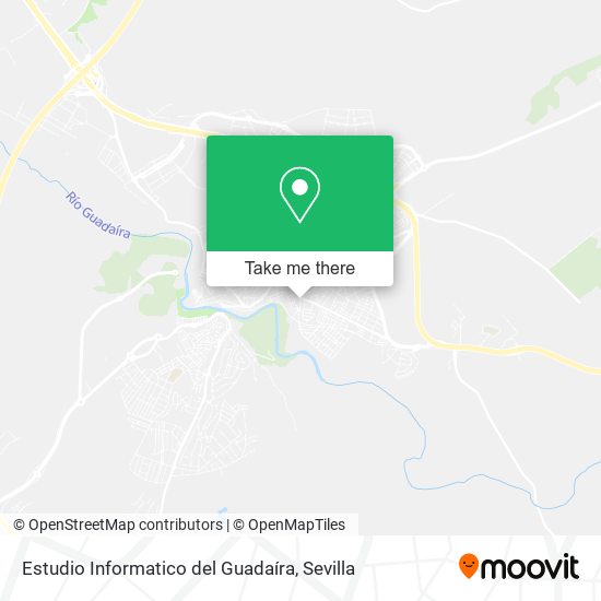 mapa Estudio Informatico del Guadaíra