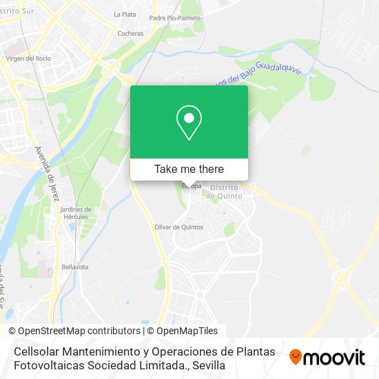 Cellsolar Mantenimiento y Operaciones de Plantas Fotovoltaicas Sociedad Limitada. map
