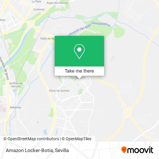 mapa Amazon Locker-Botia