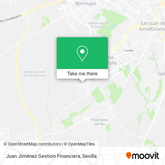 Juan Jiménez Gestion Financiera map