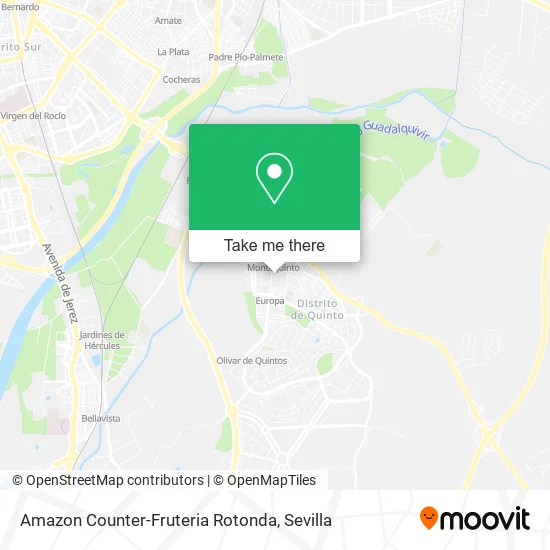 Amazon Counter-Fruteria Rotonda map
