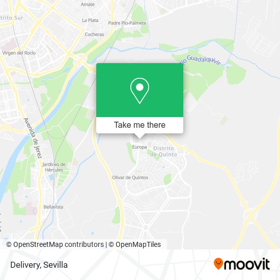 Delivery map