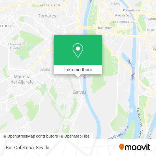 Bar Cafetería map