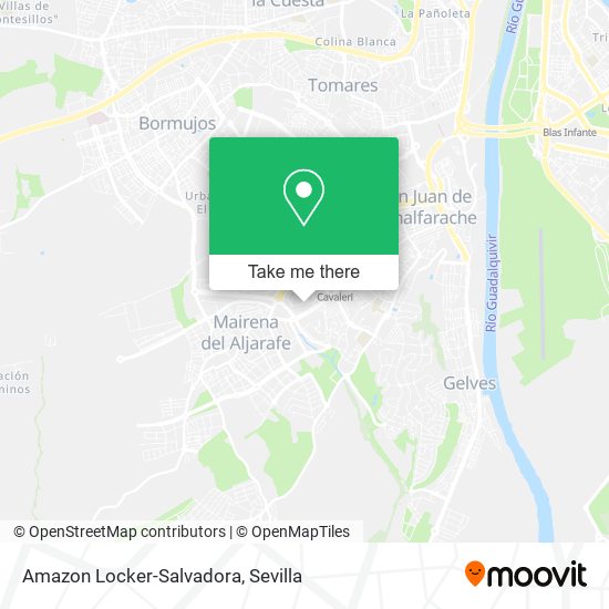 Amazon Locker-Salvadora map