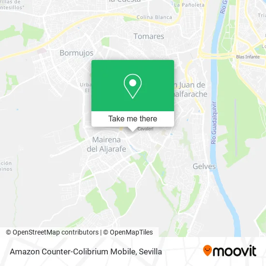 Amazon Counter-Colibrium Mobile map