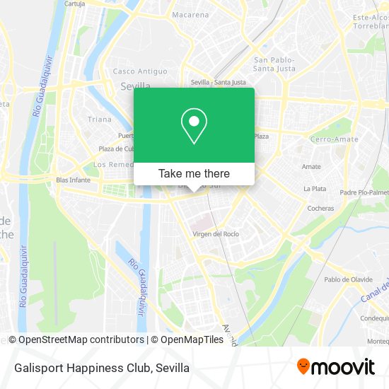mapa Galisport Happiness Club