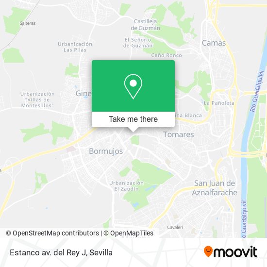 mapa Estanco av. del Rey J