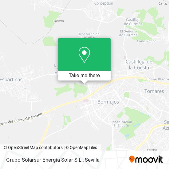 Grupo Solarsur Energía Solar S.L. map