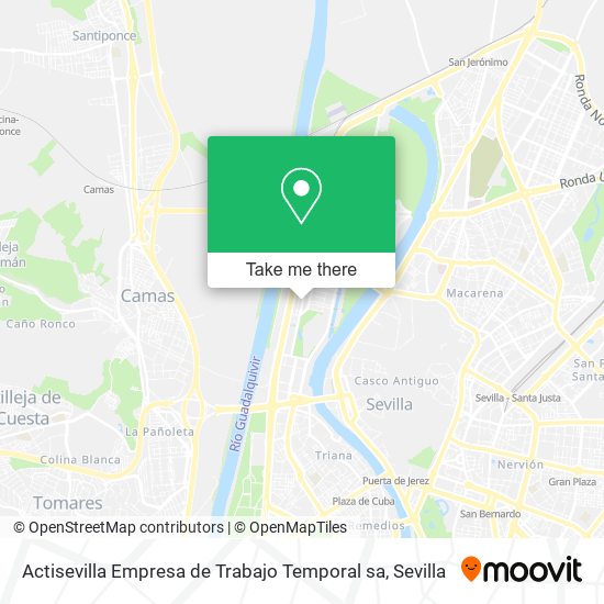 Actisevilla Empresa de Trabajo Temporal sa map