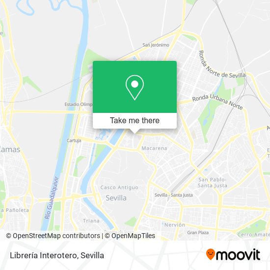 Librería Interotero map