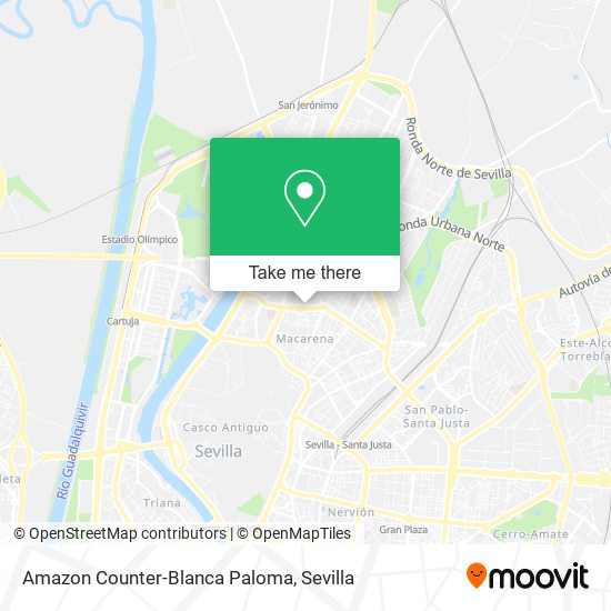 Amazon Counter-Blanca Paloma map