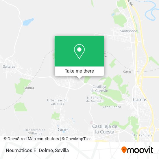 Neumáticos El Dolme map