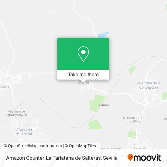 Amazon Counter-La Tarlatana de Salteras map
