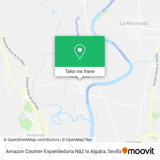 Amazon Counter-Expendeduria Nâ2 la Algaba map