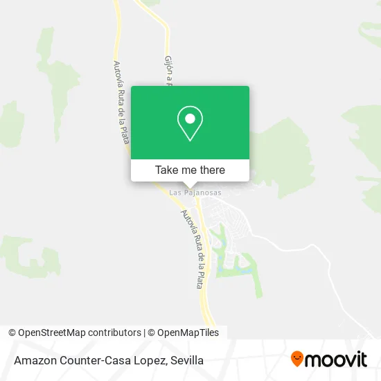 Amazon Counter-Casa Lopez map