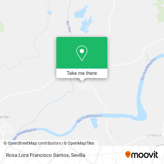 Rosa Lora Francisco Santos map