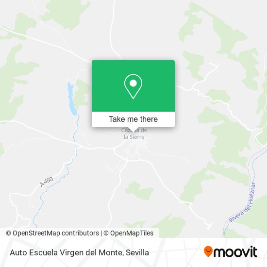 Auto Escuela Virgen del Monte map