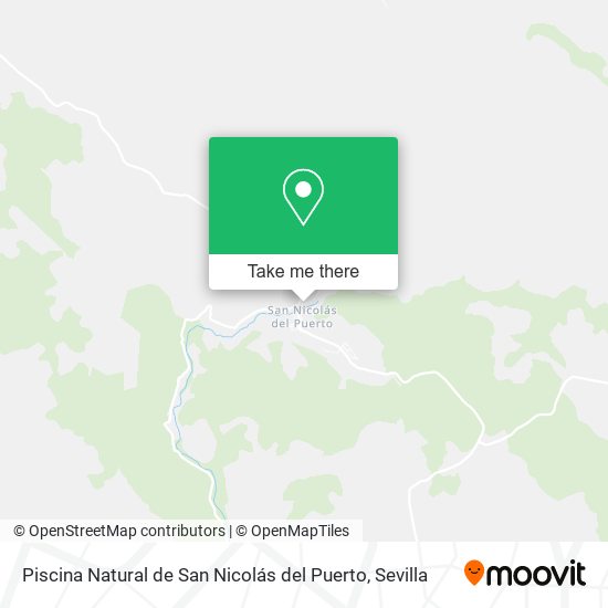 Piscina Natural de San Nicolás del Puerto map