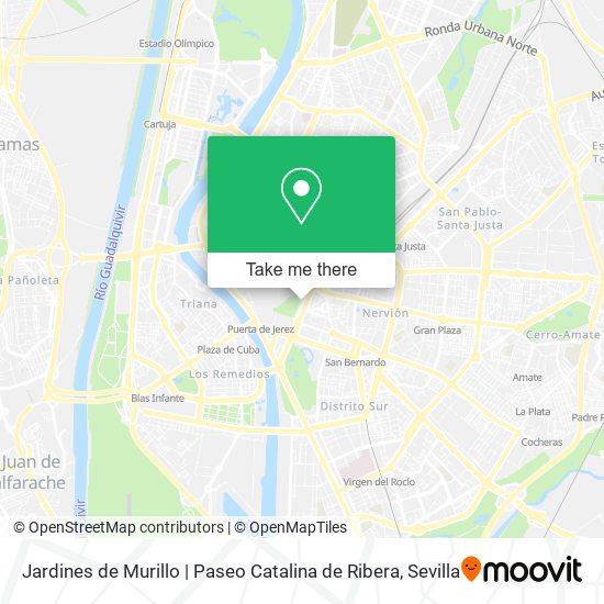 Jardines de Murillo | Paseo Catalina de Ribera map