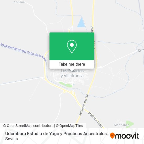 Udumbara Estudio de Yoga y Prácticas Ancestrales map