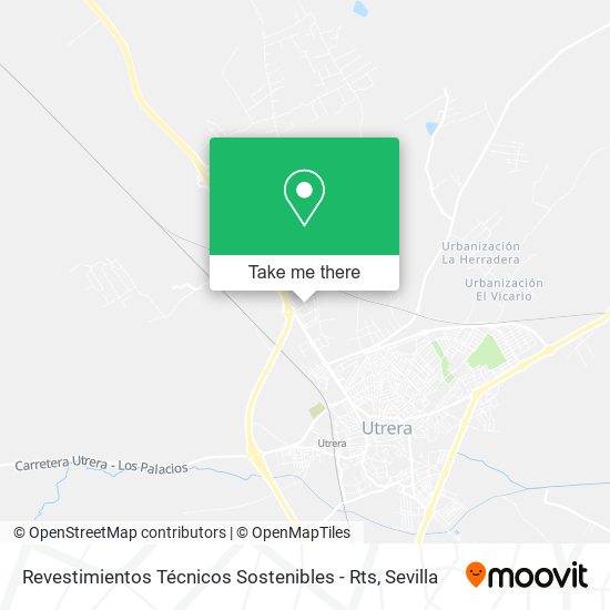Revestimientos Técnicos Sostenibles - Rts map