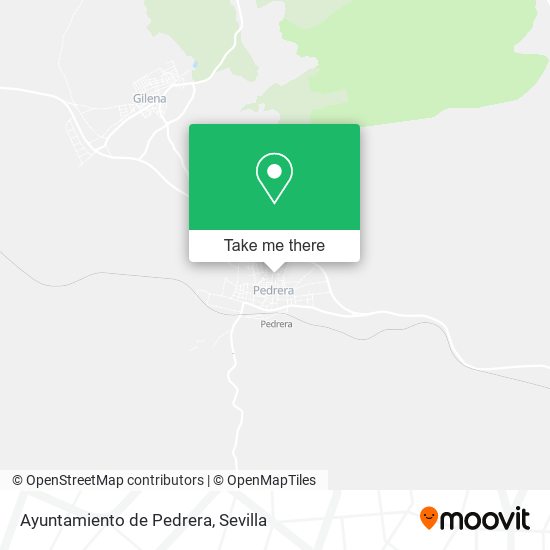 Ayuntamiento de Pedrera map