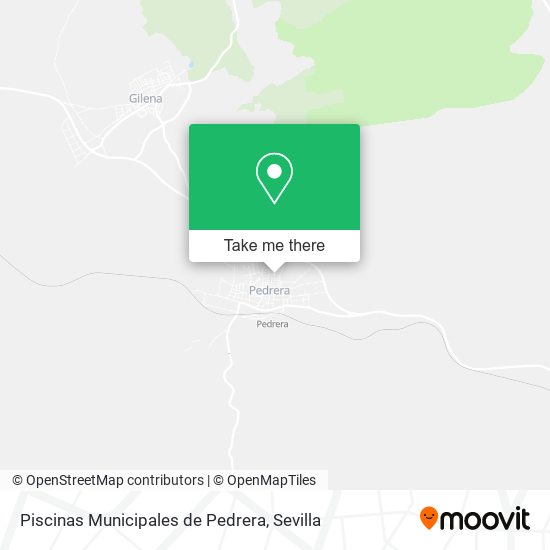 Piscinas Municipales de Pedrera map