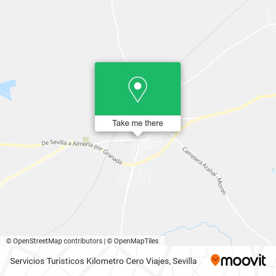 Servicios Turisticos Kilometro Cero Viajes map