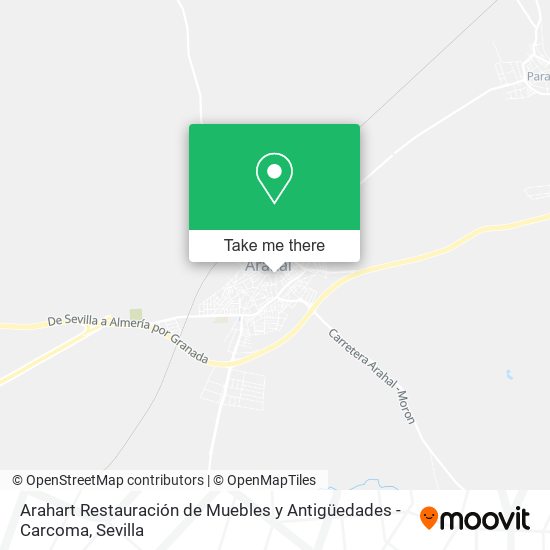 Arahart Restauración de Muebles y Antigüedades - Carcoma map