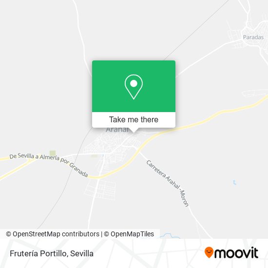 Frutería Portillo map