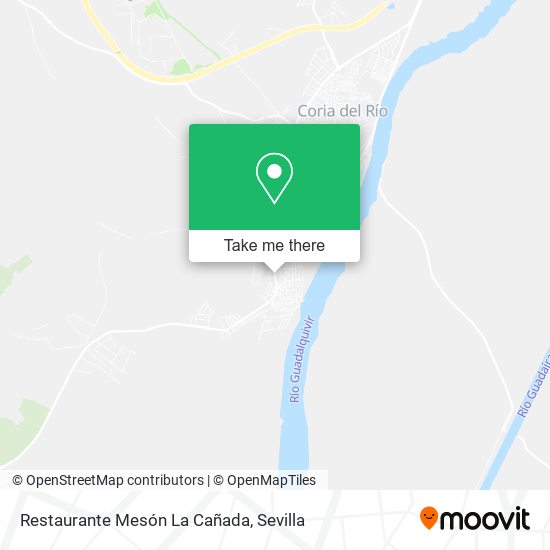 Restaurante Mesón La Cañada map