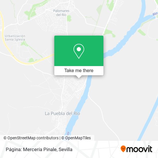 mapa Página: Mercería Pinale