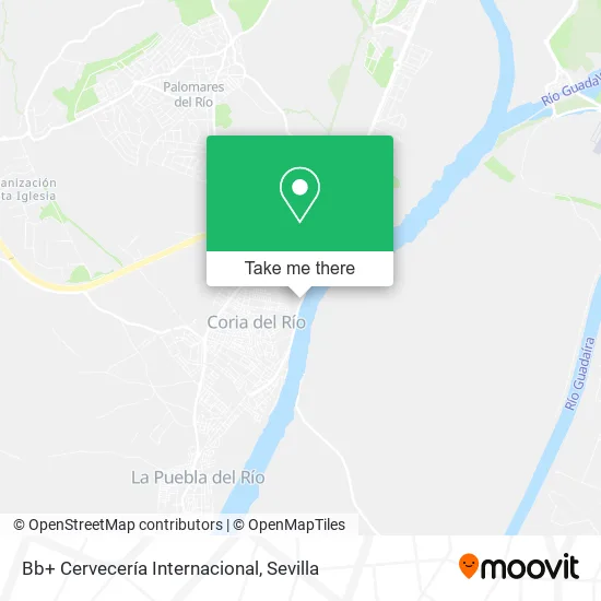 Bb+ Cervecería Internacional map