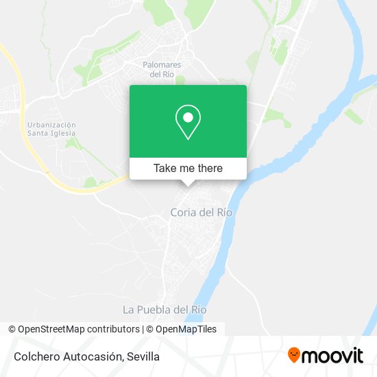 Colchero Autocasión map