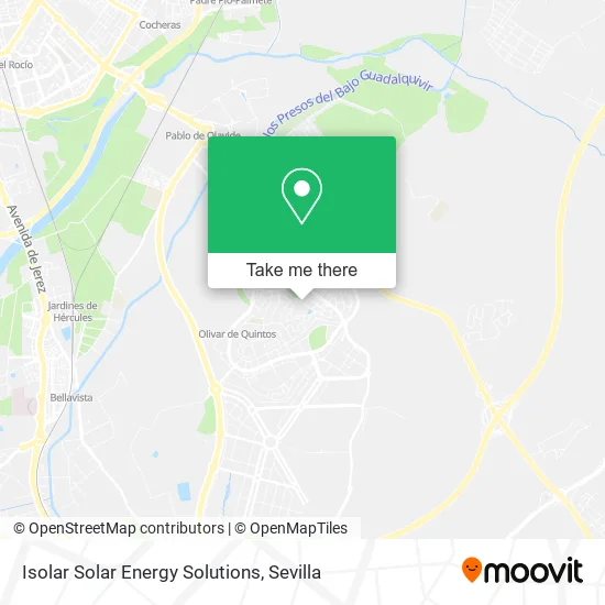 Isolar Solar Energy Solutions map