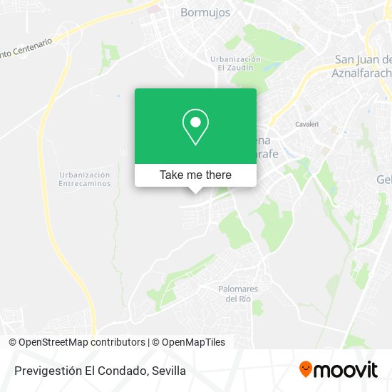 Previgestión El Condado map