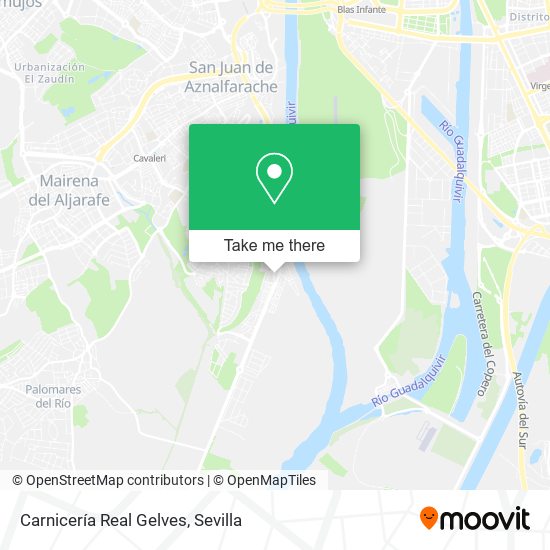 Carnicería Real Gelves map