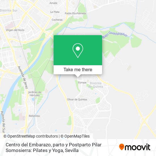 Centro del Embarazo, parto y Postparto Pilar Somosierra: Pilates y Yoga map