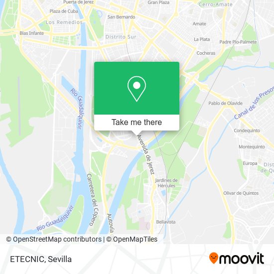 ETECNIC map