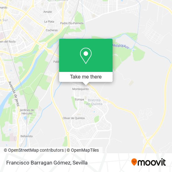 Francisco Barragan Gómez map